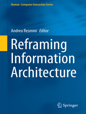 cover image of Reframing Information Architecture